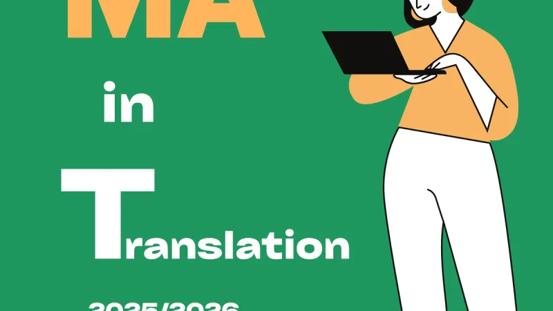 MA in Translation poster