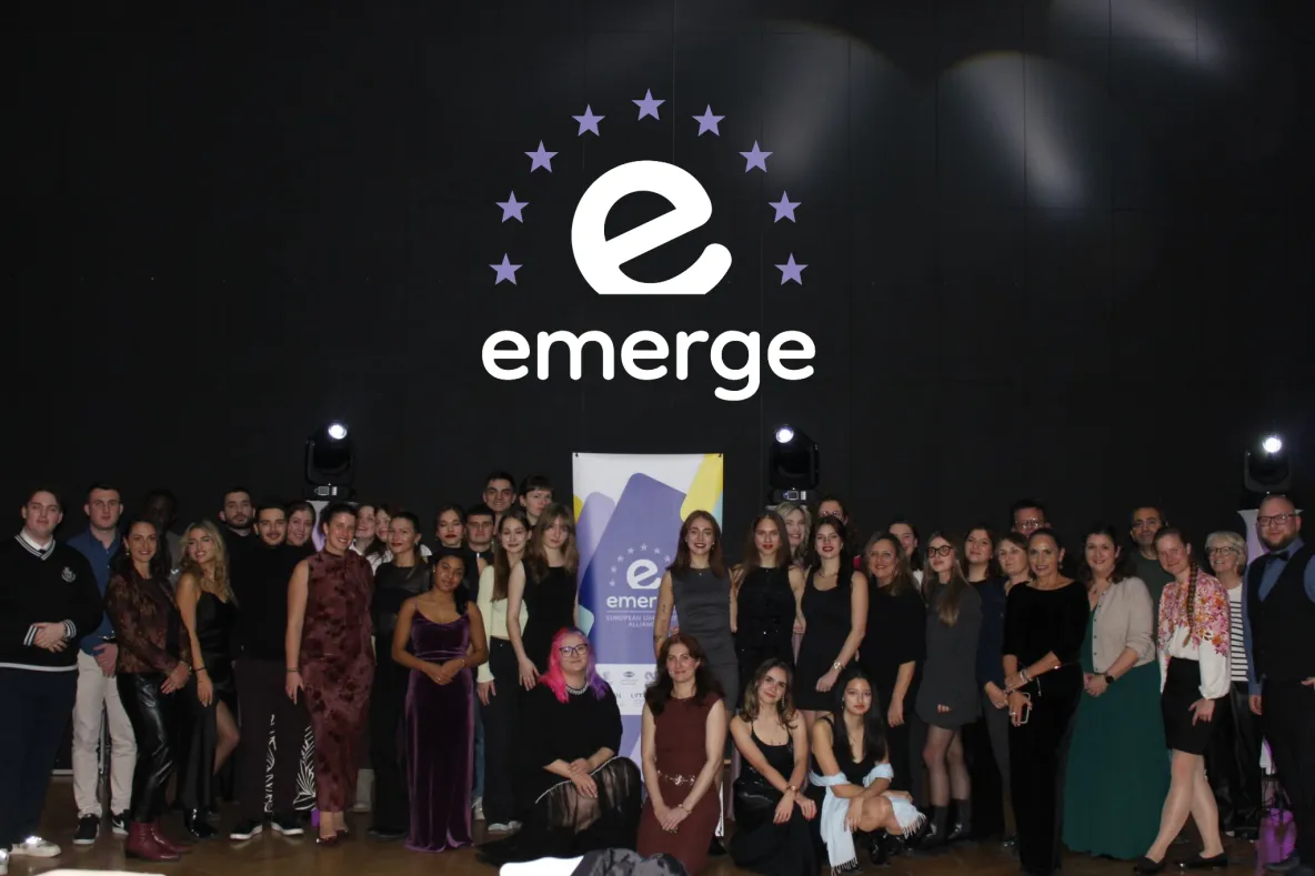 EMERGE staff and students at the Gala Night