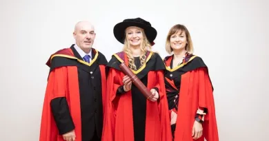  Dr Joyce is the first Mincéir in Ireland to graduate with a PhD.