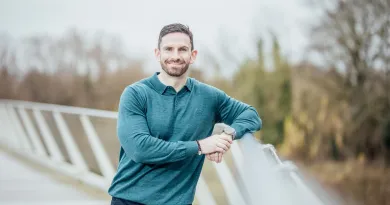 postgraduate student on the Living bridge